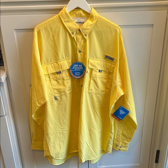 Columbia Men's PFG Bahama II UPF 30 Long Sleeve Fishing Gorpcore Shirt XLT - Picture 8 of 8